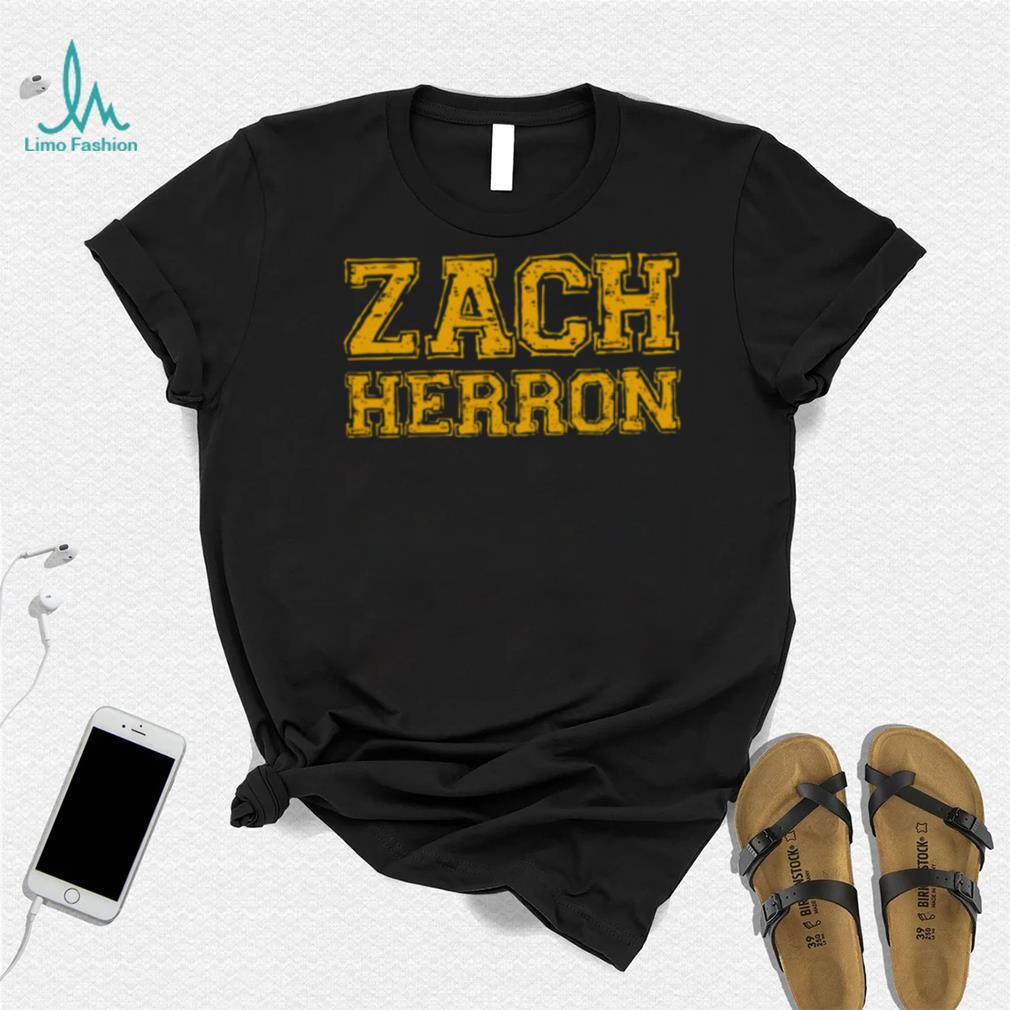 Zach Herron Yellow Typography shirt Zach Herron Yellow Typography shirt
