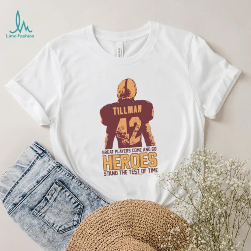 pat tillman heroes shirt t shirt