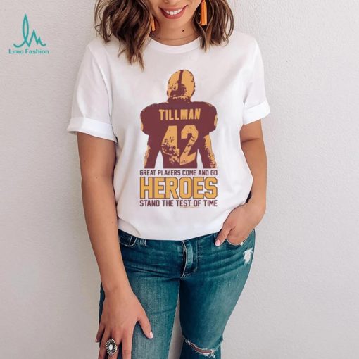 pat tillman heroes shirt t shirt