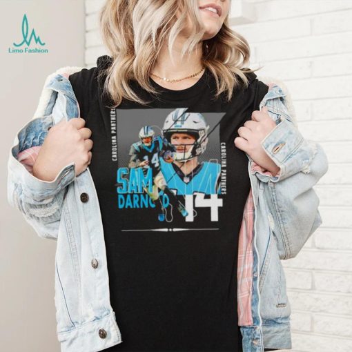 sam Darnold Carolina Panthers football poster shirt