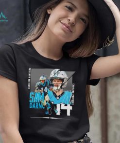 sam Darnold Carolina Panthers football poster shirt