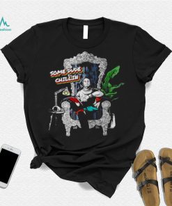 some dude chillin shirt