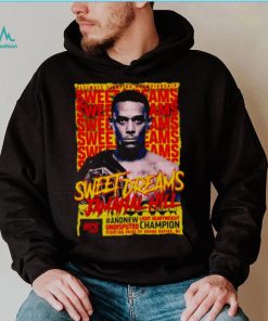 sweet dreams Jamahal Hill UFC 283 champion shirt