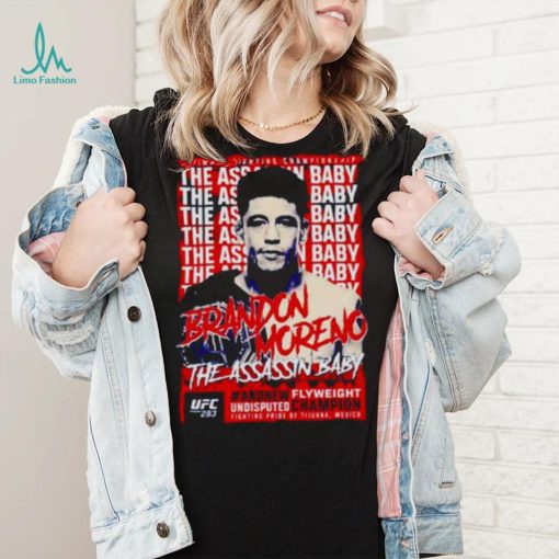 the assassin baby Brandon Moreno UFC 283 champion shirt