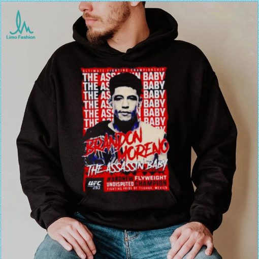 the assassin baby Brandon Moreno UFC 283 champion shirt