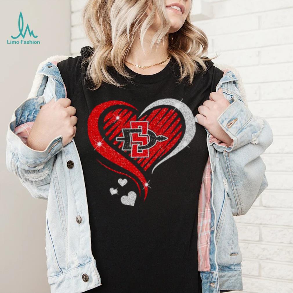 Diamond Heart San Francisco 49ers shirt, hoodie, sweater, long