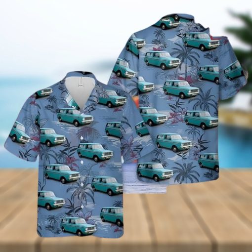 1971 Mini Clubman Estate Hawaiian Shirt Man