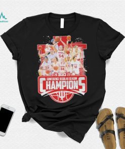 2023 Conference regular season champions Indiana women’s basketball shirt