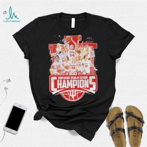 2023 Conference regular season champions Indiana women’s basketball shirt