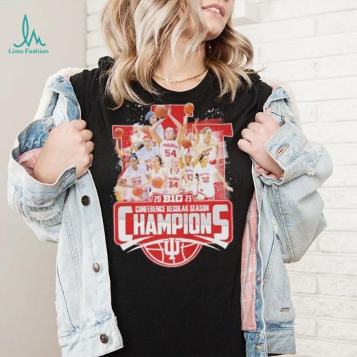 2023 Conference regular season champions Indiana women’s basketball shirt