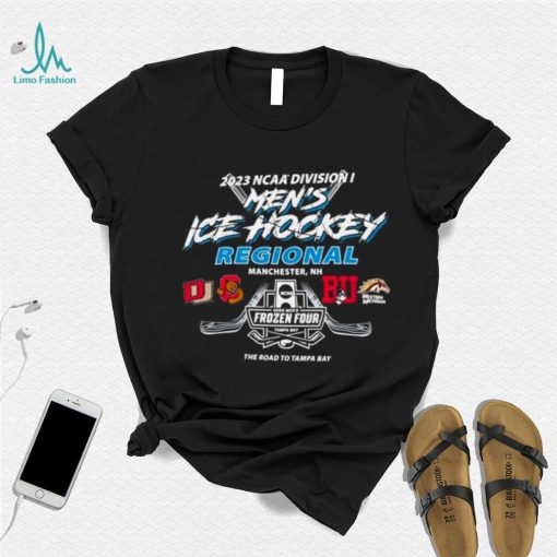 2023 NCAA Division Mens Ice Hockey Regional Manchester Champions shirt