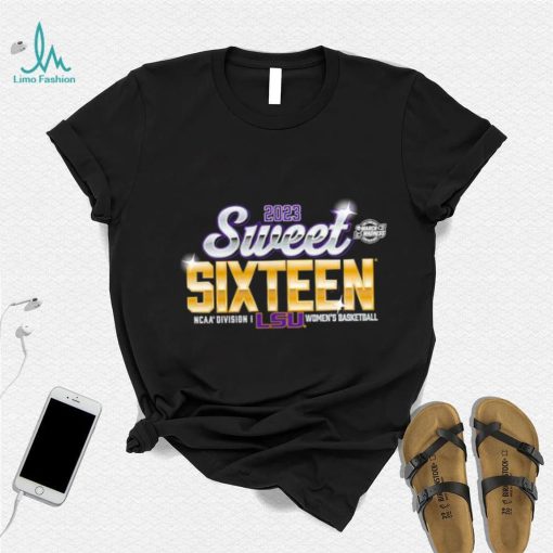 2023 Sweet 16 LSU Tigers NCAA Womens Basketball Tournament March Madness Shirt