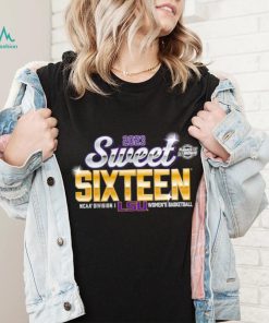 2023 Sweet 16 LSU Tigers NCAA Womens Basketball Tournament March Madness Shirt