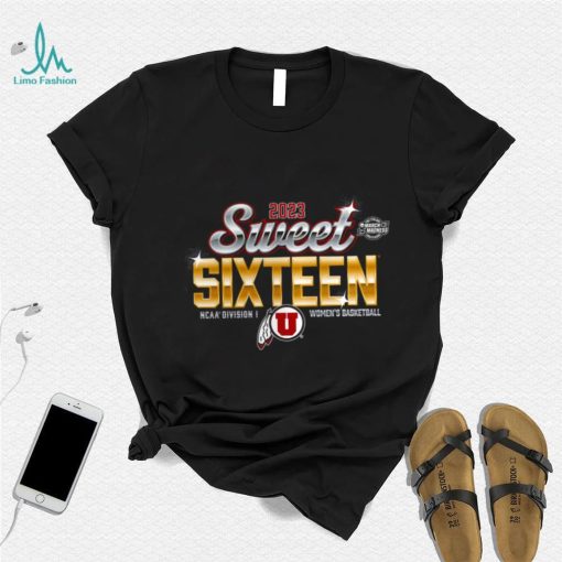 2023 Sweet 16 Utah Utes NCAA Womens Basketball Tournament March Madness Shirt