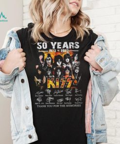 50 Years 1973 2023 Kiss Signatures Shirt