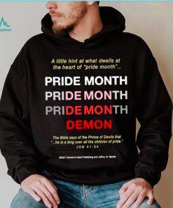 A little hint at what dwells at the heart of pride month shirt