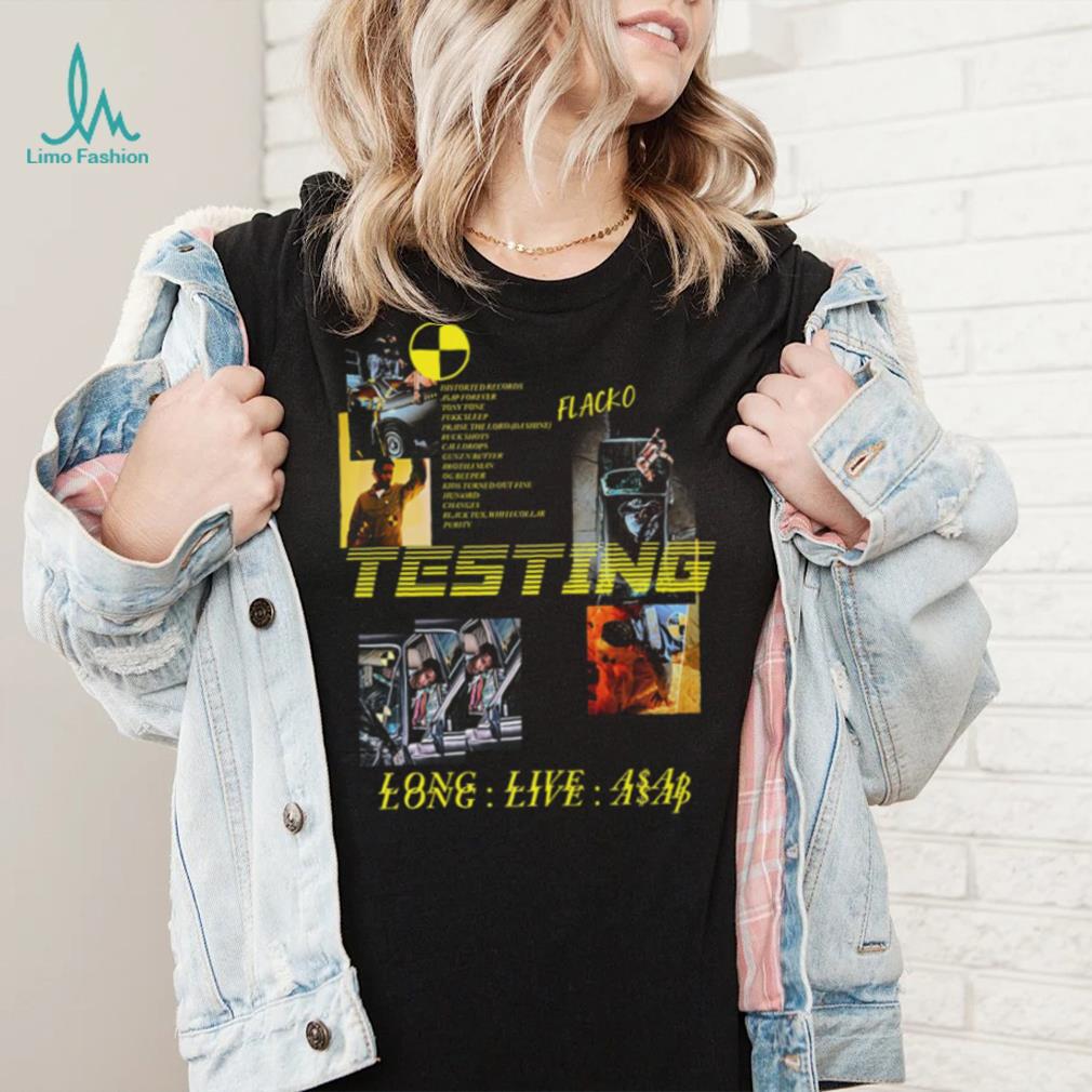 Asap rocky sale testing tee