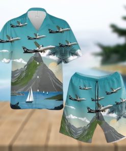 Air New Zealand Atr 72 212a(600) New Zealand Cheap Hawaiian Shirt And Short