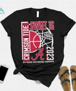 Alabama Crimson Tide 2023 NCAA Division I Men’s Basketball Championship Tournament March Madness Sweet 16 shirt