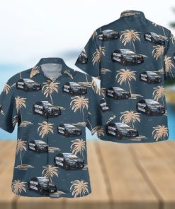 Albany New York Albany Police Department 2017 Ford Police Interceptor Hawaiian Shirt