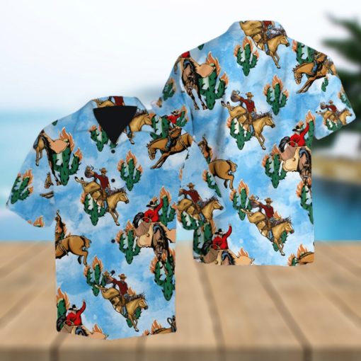 Amazing Cowboy Life and Cactus Hawaiian Shirt