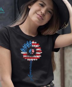 America sunflower Independence Day shirt