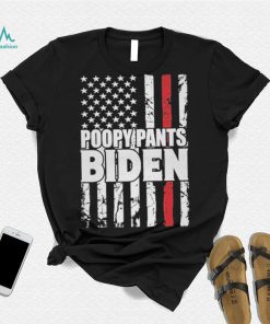 American Flag PoopyPants Biden T shirt