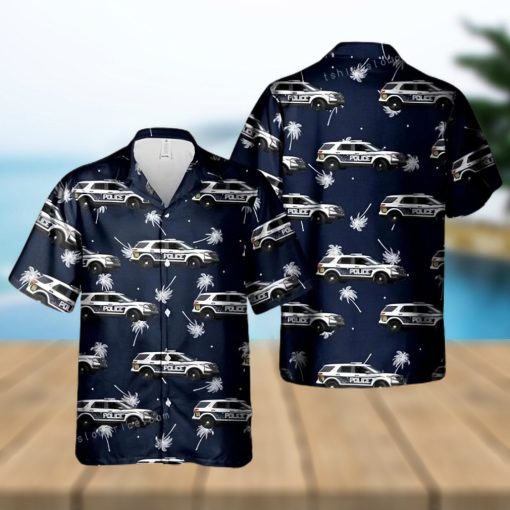 Anchorage Police Department Apd Ford Explorer Aloha Hawaiian Shirt