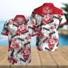 Blanton s Bourbon Tropical Leaf Short Sleeve Hawaiian Shirt