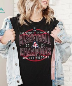 Arizona Wildcats 2023 Pac 12 Men’s Basketball Conference Tournament Champions Shirt