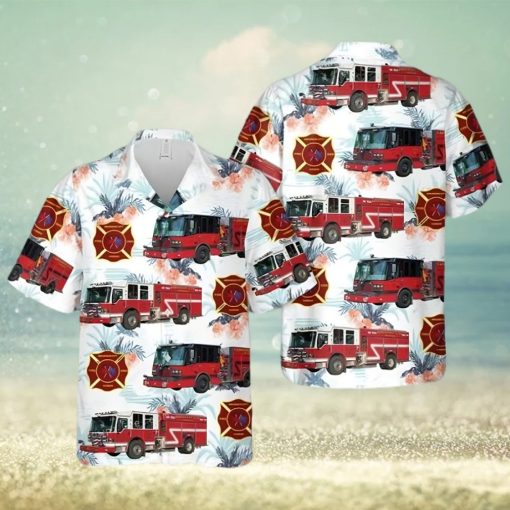 Arkansas City Fire Department Hawaiian Shirt Cheap