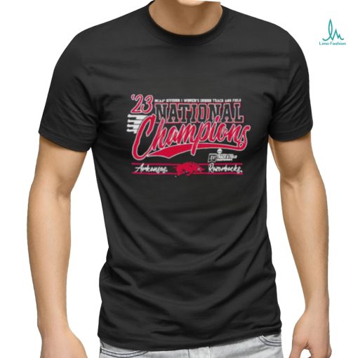 Arkansas Razorbacks 2023 Womens Indoor Track Field National Champions shirt0