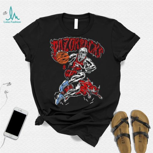 Arkansas Razorbacks Warren Lotas skeleton shirt