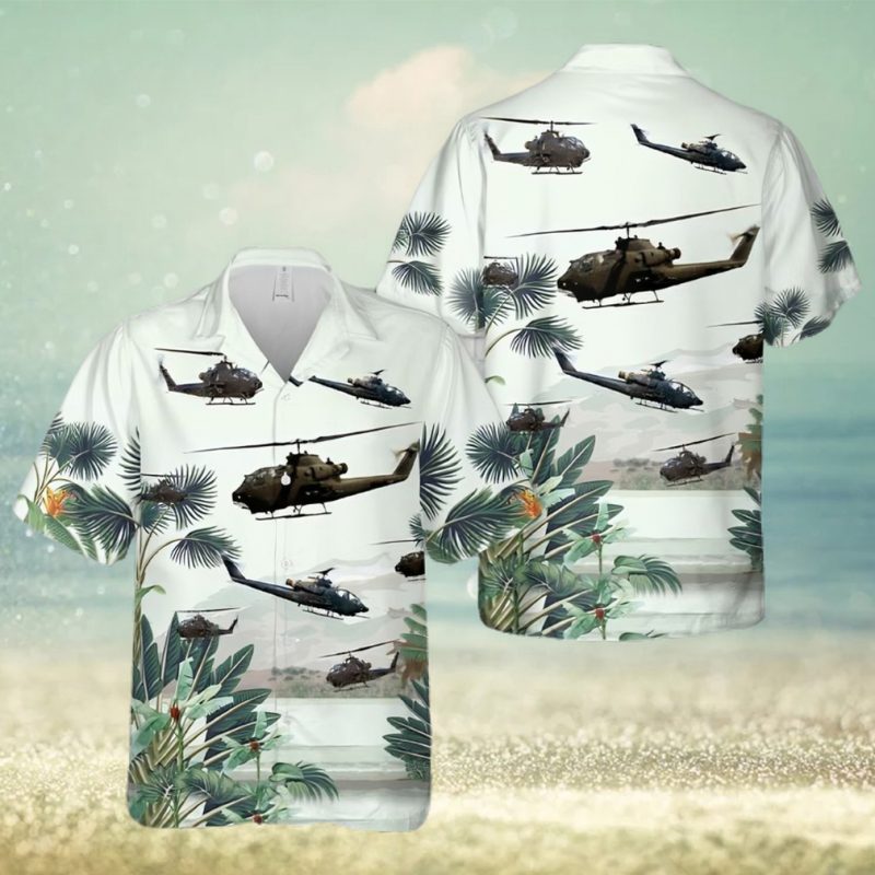 Army Ah 1f Cobra Trending Hawaiian Shirt