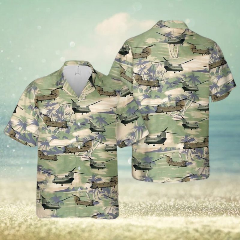 Army Boeing Ch 47 Chinook Trending Hawaiian Shirt