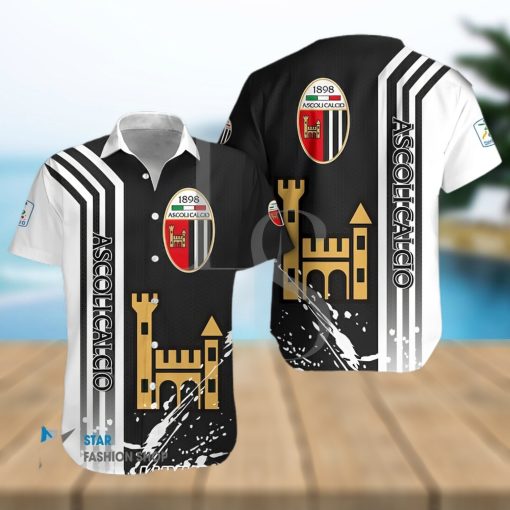 Ascoli Calcio 1898 Seria B Hawaiian Shirt