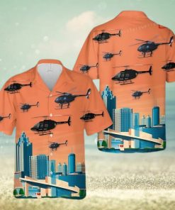 Atlanta Police Helicopter Hawaiian Shirt Outfit