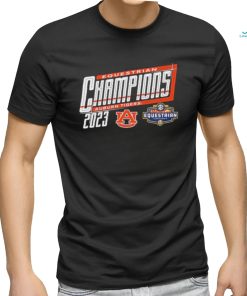 Auburn Tigers Blue 84 2023 SEC Equestrian Champions Locker Room T Shirt