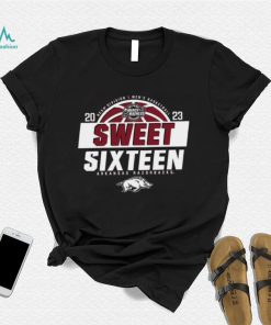 Awesome 2023 NCAA Division I men’s Basketball 2023 Sweet Sixteen Arkansas Razorbacks shirt