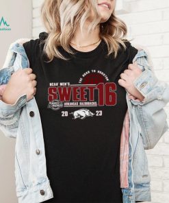 Awesome Arkansas Razorbacks 2023 Sweet 16 NCAA shirt