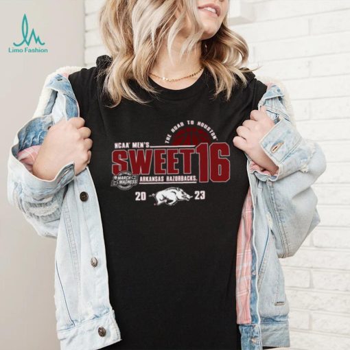 Awesome Arkansas Razorbacks 2023 Sweet 16 NCAA shirt