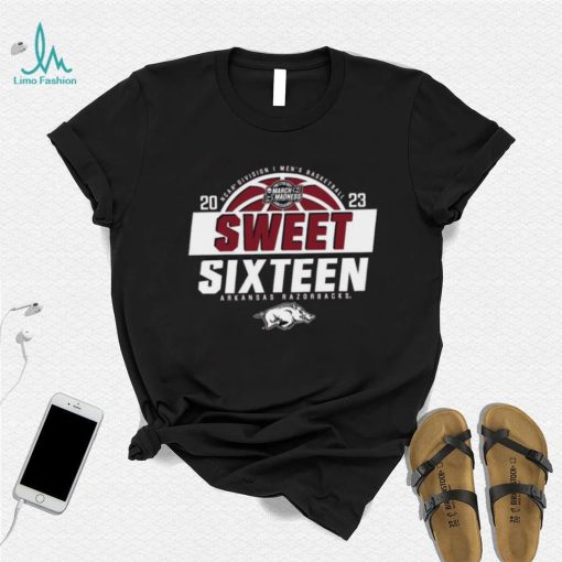 Awesome Arkansas Razorbacks 2023 Sweet 16 T Shirts