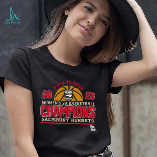 Awesome NCHSAA 2023 Girl’s 2A Basketball Champions Salisbury Hornets shirt