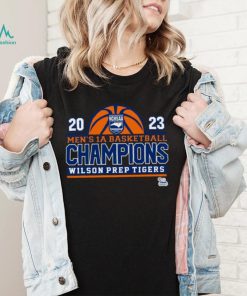 Awesome NCHSAA 2023 Men’s 1A Basketball Champions Wilson Prep Tigers shirt