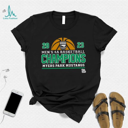 Awesome NCHSAA 2023 Men’s 4A Basketball Champions Myers Park Mustangs shirt