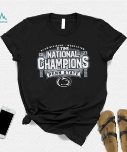 Awesome Penn State 2023 Ncaa Division I Wrestling 11 Time National National Champion Shirt