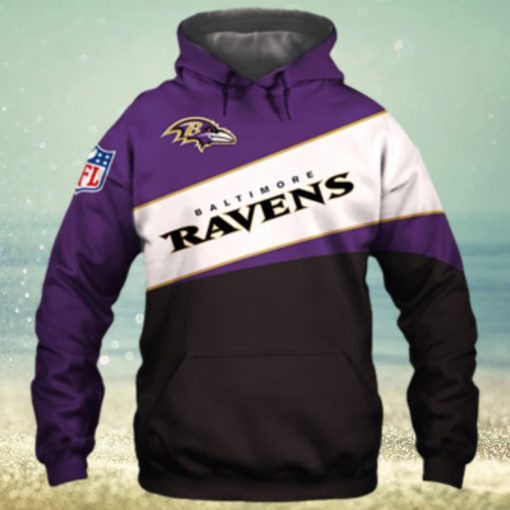 Baltimore Ravens Hoodie 3D Pullover new season