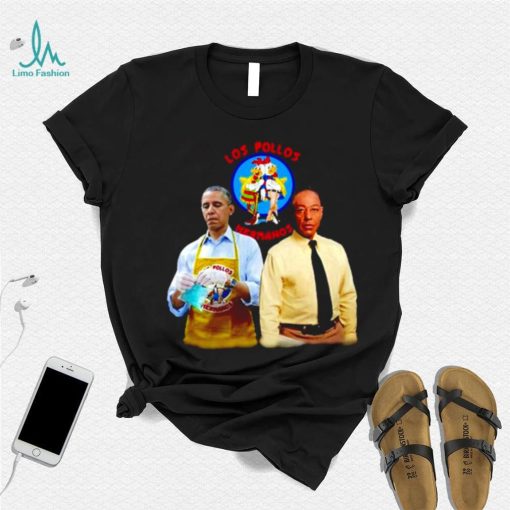 Barack Obama and Gus Fring Los Pollos Hermanos shirt