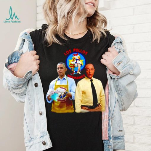 Barack Obama and Gus Fring Los Pollos Hermanos shirt