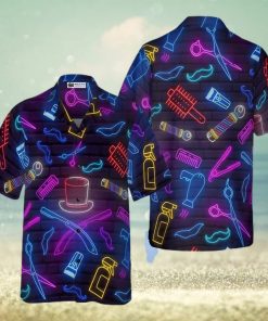 Barber Neon Hawaiian Shirt